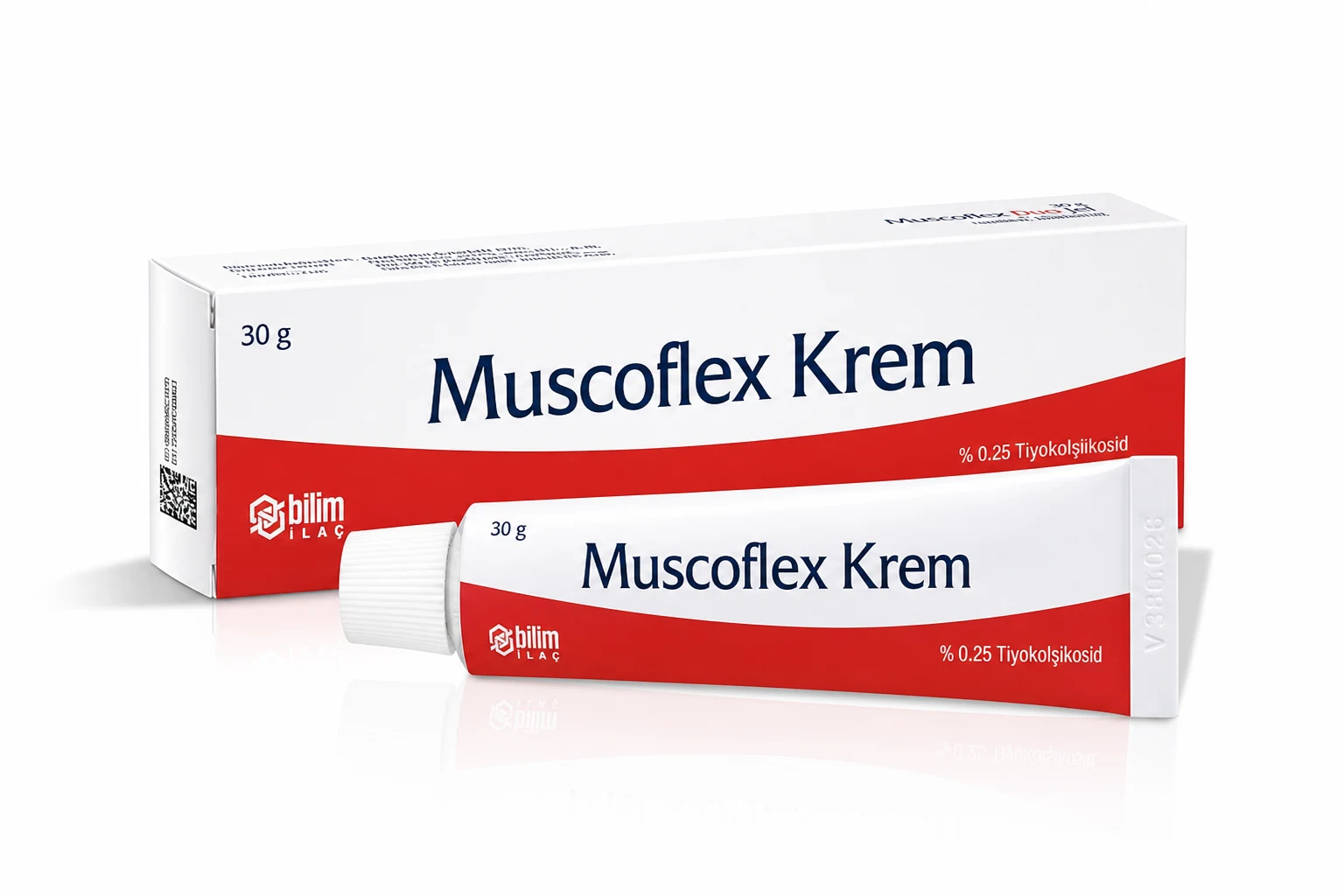 Muscoflex %0,25 Krem (Tiyokolşikosid %0,25) ürün görseli
